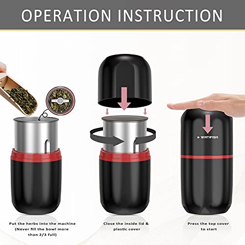 Electric Grinder with Brush (Black)
