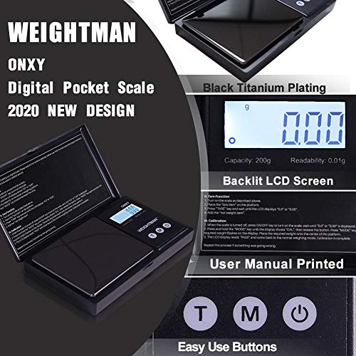 100 x .01g Digital Milligram Scale. BLACK Pocket 6 Modes
